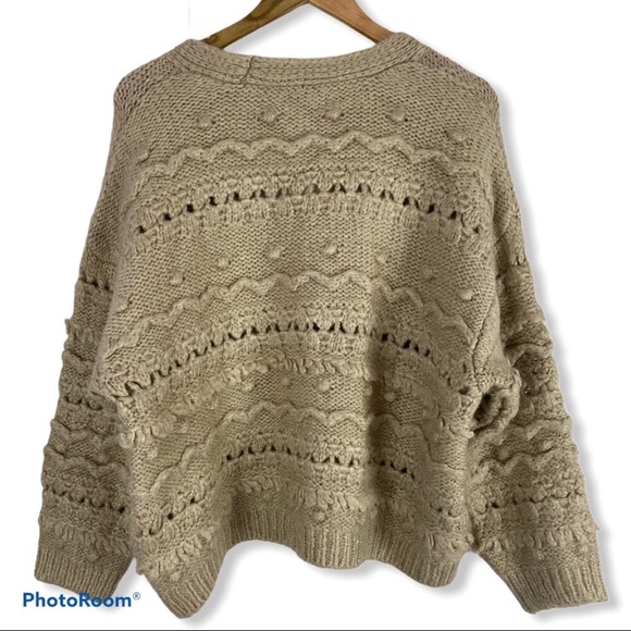 Zara Oversized Chunky Knit Cardigan - Picture 3 of 3